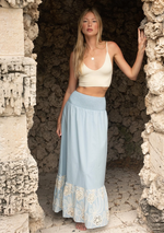 Addy Embroidered Maxi Skirt