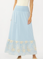 Addy Embroidered Maxi Skirt