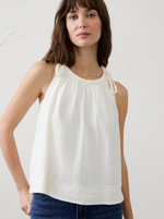 Silky Tie Shoulder Tank