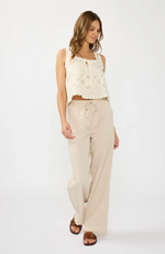 Amelia Eyelet Tank Top