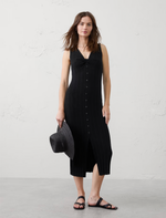 Button-Through Midi Dress