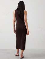 Button-Through Midi Dress