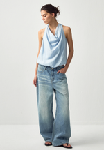 Solid Halter Neck Camisole
