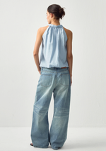 Solid Halter Neck Camisole
