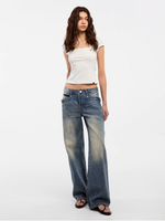 Modal Square Neck Short-sleeved T-shirt