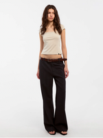 Modal Square Neck Short-sleeved T-shirt