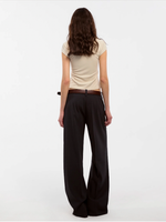 Modal Square Neck Short-sleeved T-shirt