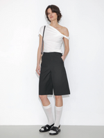 Slim-Fit One-Shoulder T-Shirt