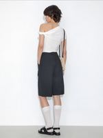Slim-Fit One-Shoulder T-Shirt