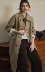 Liam Reversible Cotton Trench Coat
