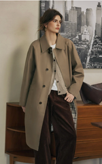 Liam Reversible Cotton Trench Coat
