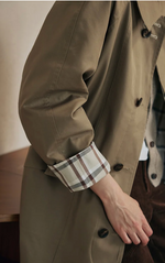 Liam Reversible Cotton Trench Coat