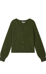 Murphy Brushed Merino Wool Cardigan