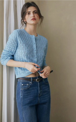 Hannah Cashmere Cotton Blend Cardigan