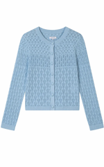 Hannah Cashmere Cotton Blend Cardigan