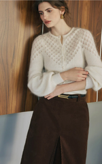 Nathan Mohair Blend Cardigan