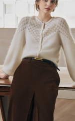Nathan Mohair Blend Cardigan