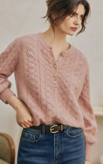 Paisley Mohair Sweater