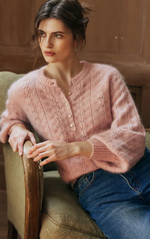 Paisley Mohair Sweater