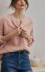 Paisley Mohair Sweater