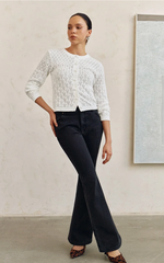 Asher Mid-Rise Flared Jeans