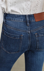 Asher Mid-Rise Flared Jeans