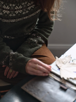 Chiara Fair Isle 100% Wool Sweater