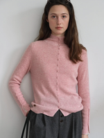 Berta 100% Wool V-Neck Button Sweater