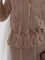 Lusa Floral Embroidery Knit