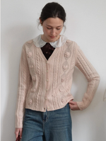 Lusa Floral Embroidery Knit
