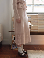 Lusa Floral Embroidery Knit