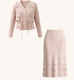 Lusa Floral Embroidery Knit