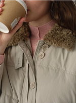 Orsina Faux-Fur Collar Padded Jacket