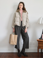 Orsina Faux-Fur Collar Padded Jacket