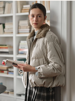 Orsina Faux-Fur Collar Padded Jacket