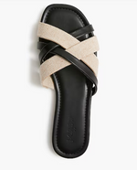 Mixed Slide Sandals