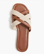 Mixed Slide Sandals
