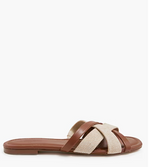Mixed Slide Sandals