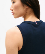 Sleeveless Ribbed Midi Dress