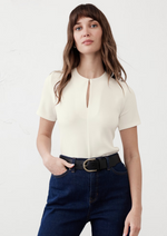 Soft Scuba Touch Crew Top
