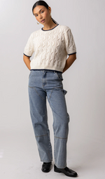 Collegiate Sweater Top