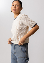 Collegiate Sweater Top