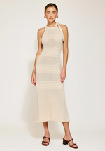 Azië Crochet Midi Dress