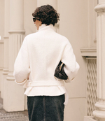 Cole Oversized Wool Short Coat