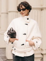 Cole Oversized Wool Short Coat