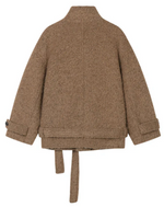 Cole Oversized Wool Short Coat