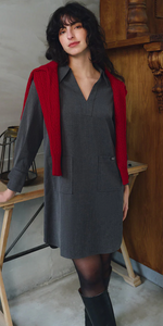 Abby Wool Blend Dress