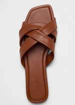 Vegan Leather Braided Sandals