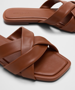 Vegan Leather Braided Sandals