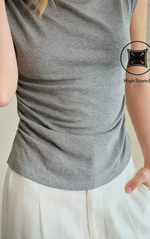 Devito Cotton Jersey Top